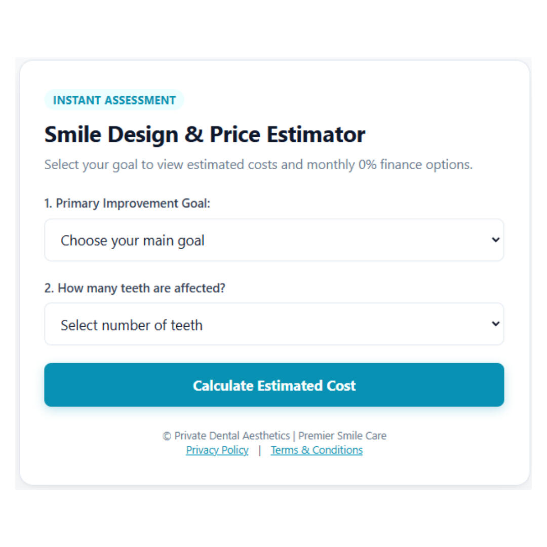 Smile Design & Price Estimator