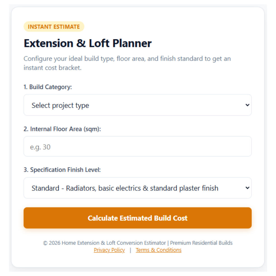 Extension & Loft Planner