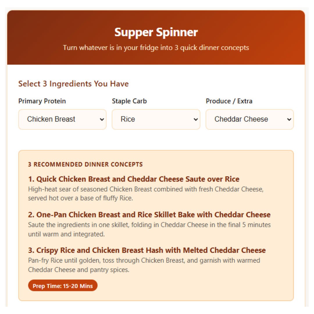 Supper Spinner
