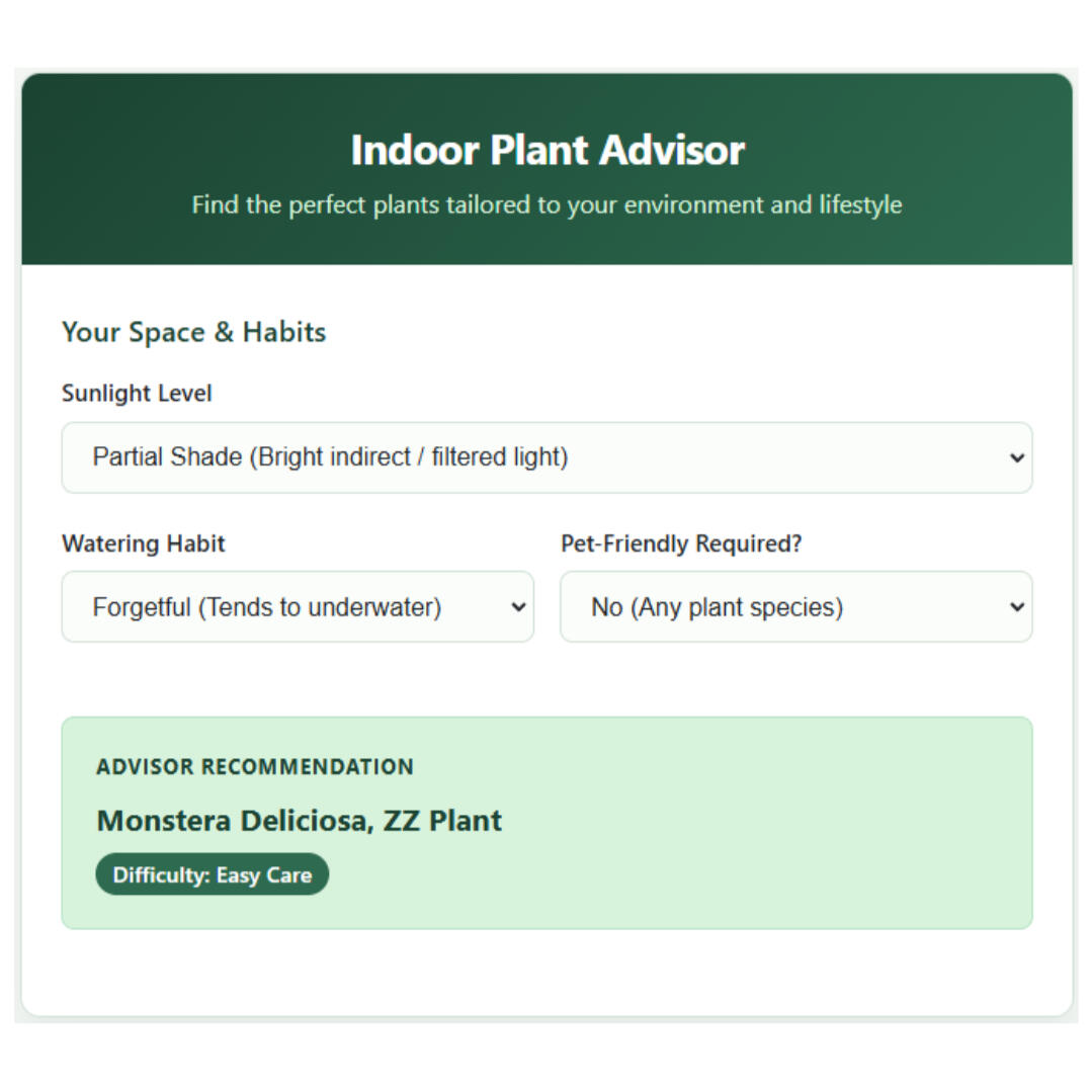 Indoor Plant Advisor